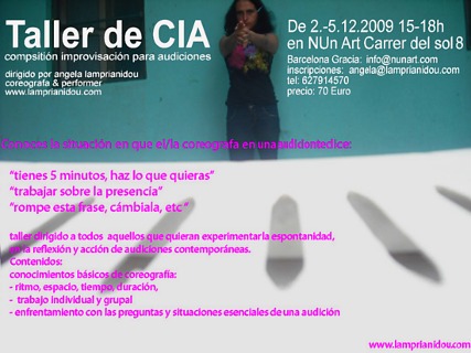 Workshop of composition 2009 by Angela Lamprianidou